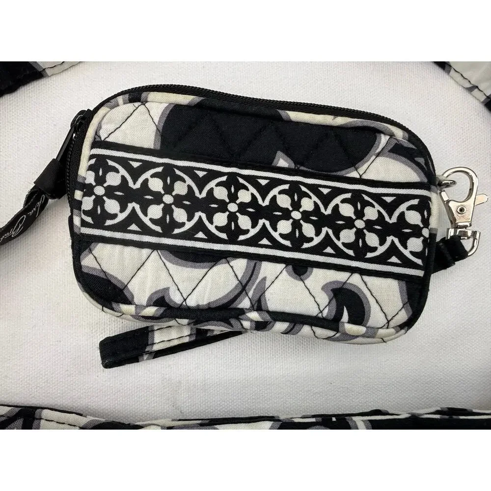 Vera Bradley Night & Day Hobo Purse Set Shoulder Wallet Drawstring Bag Travel